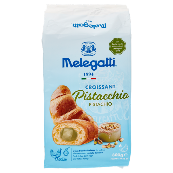 Melegatti 1894 Croissant Pistacchio 6 x 50 g