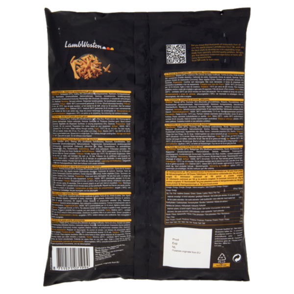 Lamb Weston Rustic Fries Homestyle 750 g