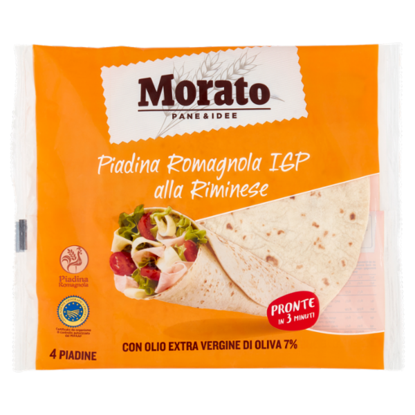 Morato Piadina Romagnola IGP alla Riminese 4 x 75 g