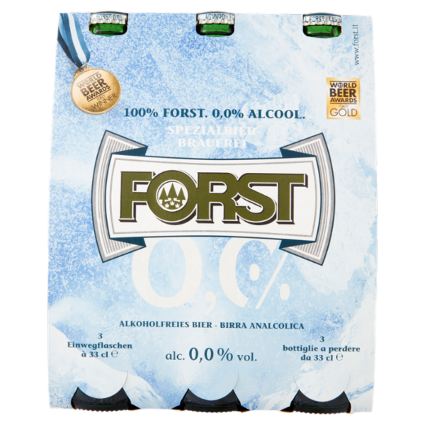 FORST 0,0% OW 3 x 0,33 l