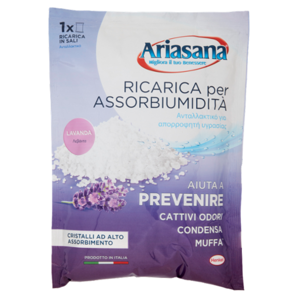 ARIASANA Ricarica Lavanda 1 busta 450 g