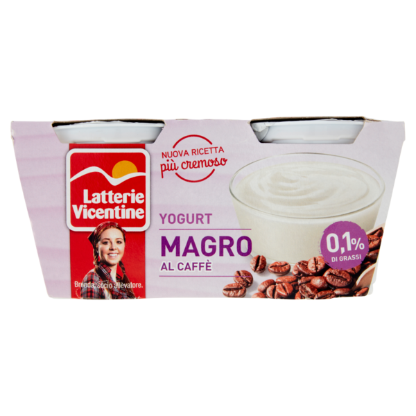Latterie Vicentine Yogurt Magro al Caffè 2 x 125 g