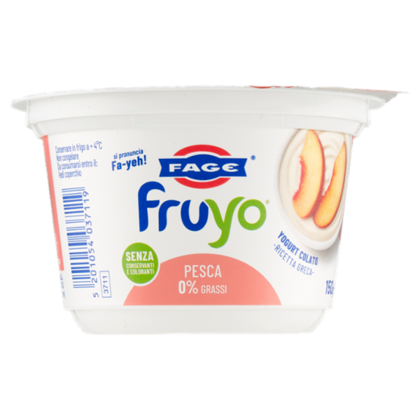 Fage fruyo Pesca 0% Grassi 150 g