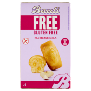 Bauli Plumcake Mela Senza Glutine 4 x 33 g