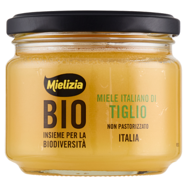 Mielizia Bio Miele Italiano di Tiglio Non Pastorizzato Emilia Romagna 300 g