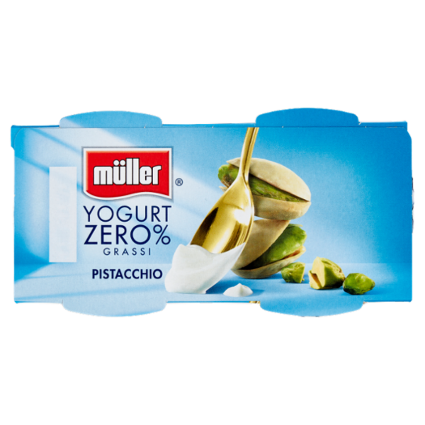 müller Yogurt Zero% Grassi Pistacchio 2 x 125 g