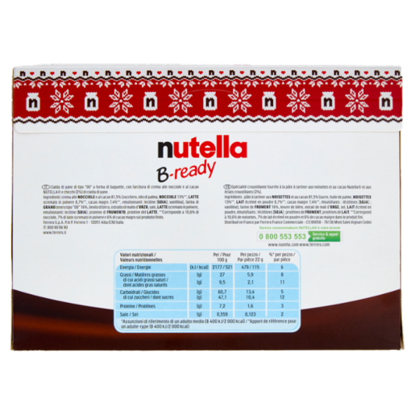 nutella B-ready 10 x 22 g