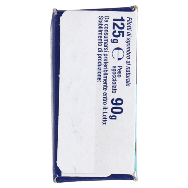 Rizzoli Filetti di Sgombro al Naturale 125 g