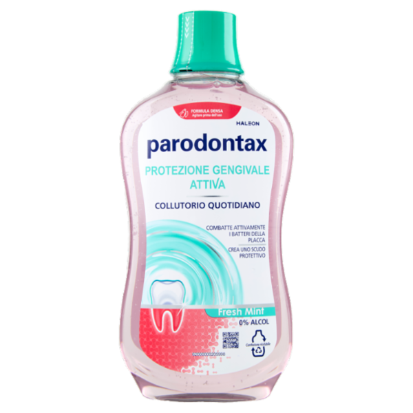 parodontax Collutorio Quotidiano Protezione Gengivale Attiva Fresh Mint 500 ml