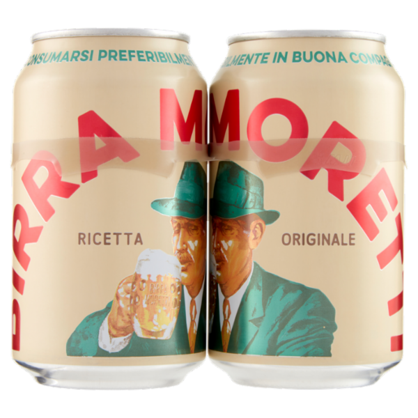 Birra Moretti Ricetta Originale 2 x 33 cl