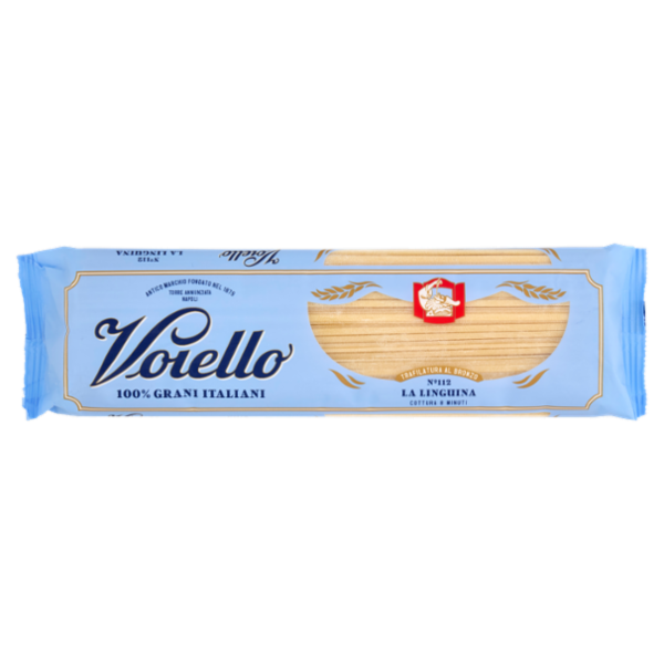 Voiello Pasta La Linguina N°112 grano Aureo 100% italiano Trafilata bronzo 500g