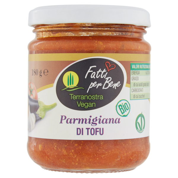 Terranostra Vegan Bio Parmigiana di Tofu 180 g