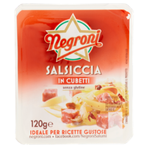 Negroni Salsiccia In Cubetti 120 g