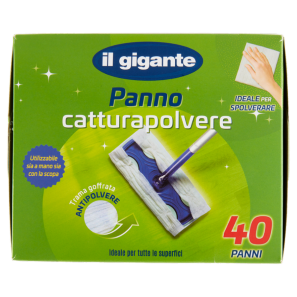 IL GIGANTE Panno catturapolvere 40 Panni