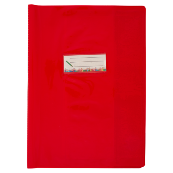 Selex Copertina per Quadernone Laccata Formato A4 Rosso