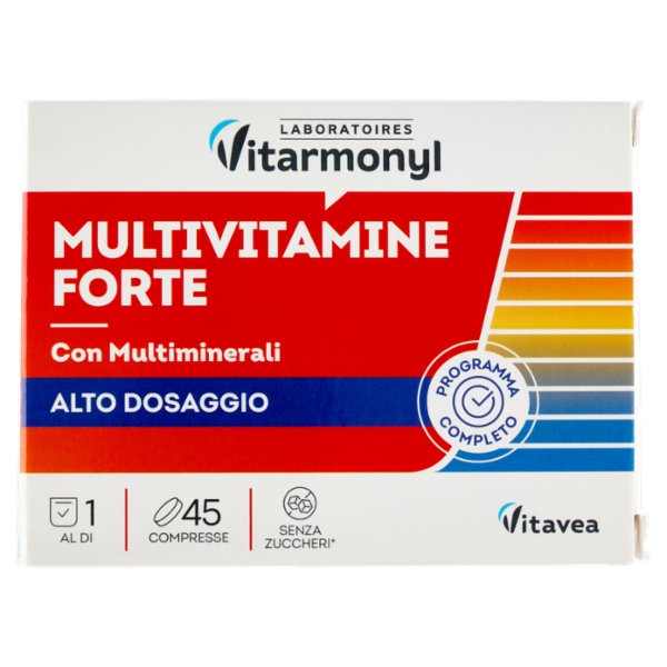 Laboratoires Vitarmonyl Multivitamine Forte con Multiminerali 45 compresse 36 g
