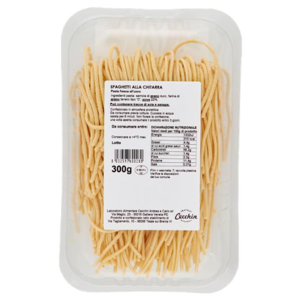 Cecchin la Pasta Fresca Spaghetti alla Chitarra 300 g