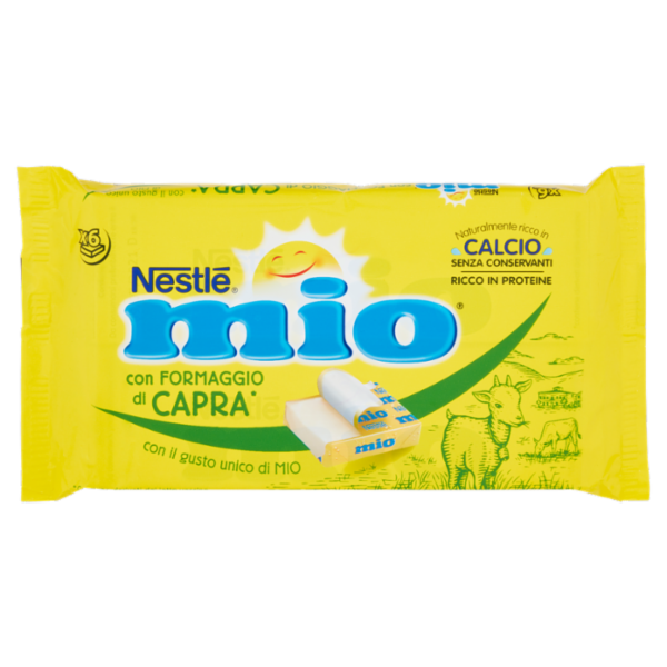 NESTLÉ MIO Formaggino con Formaggio di Capra (6 formaggini) 125 g