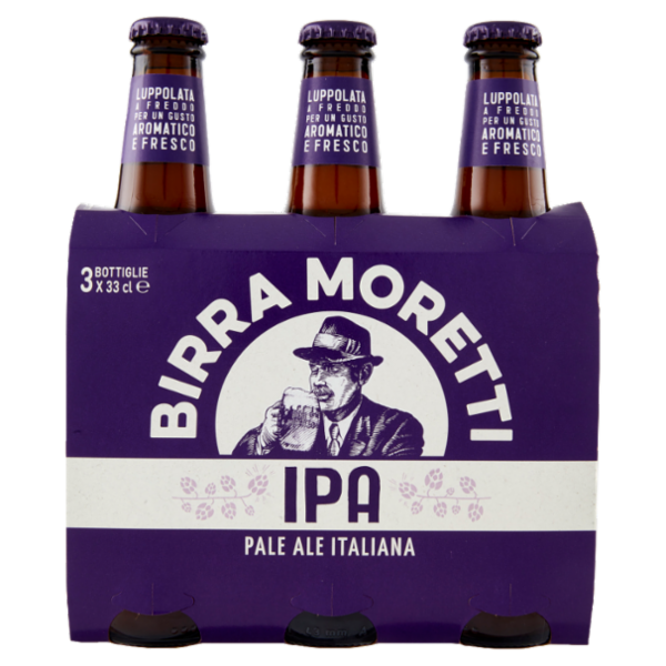 Birra Moretti IPA 3 x 33 cl