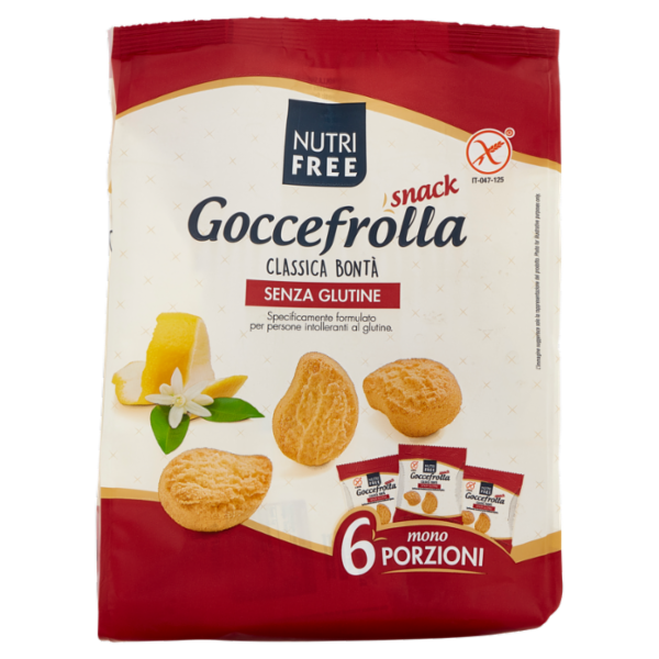 Nutrifree Goccefrolla snack Classica Bontà Senza Glutine 240 g