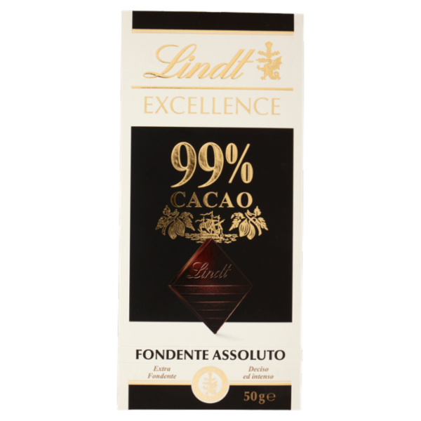 Lindt Excellence Tavoletta Cioccolato Fondente 99% 50 g