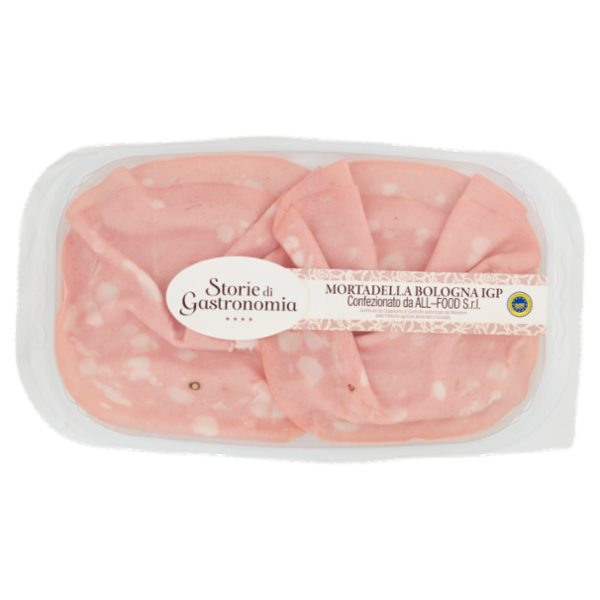 Storie di Gastronomia Mortadella Bologna I.G.P. a Fette 120 g