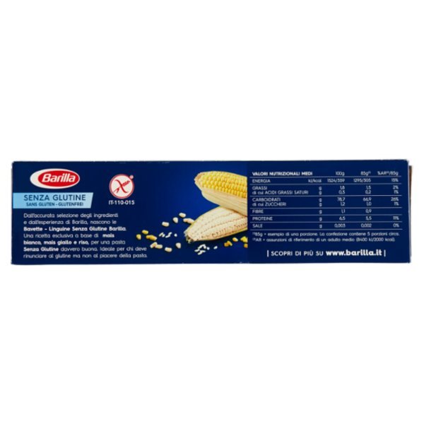 Barilla Pasta Bavette-Linguine Senza Glutine 400 g