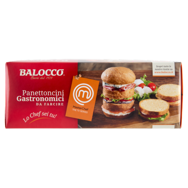 Balocco Panettoncini Gastronomici da Farcire Masterchef 3 x 80 g