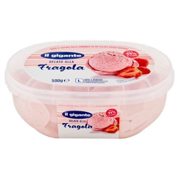 IL GIGANTE Gelato alla Fragola 500 g