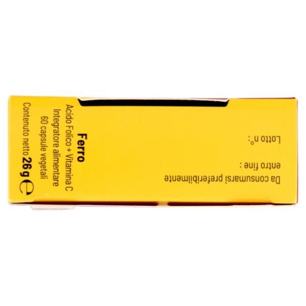 equilibra Ferro Acido Folico + Vitamina C 60 Capsule vegetali 26 g