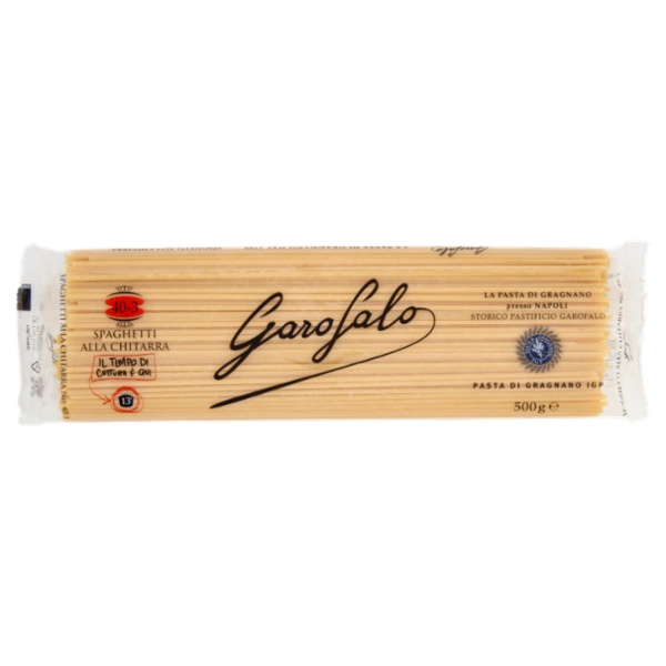 Garofalo Spaghetti alla Chitarra 40-3 Pasta di Gragnano IGP 500 g