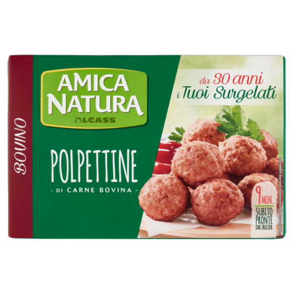 Amica Natura Bovino Polpettine di Carne Bovina 300 g