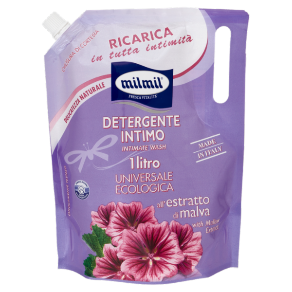 milmil Detergente Intimo all'estratto di malva Universale Ecologica 1 litro