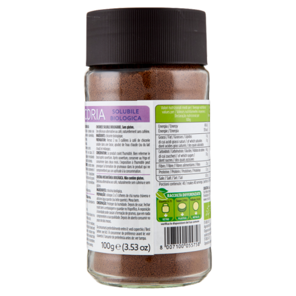 Crastan Bio Cicoria Solubile Biologica 100 g