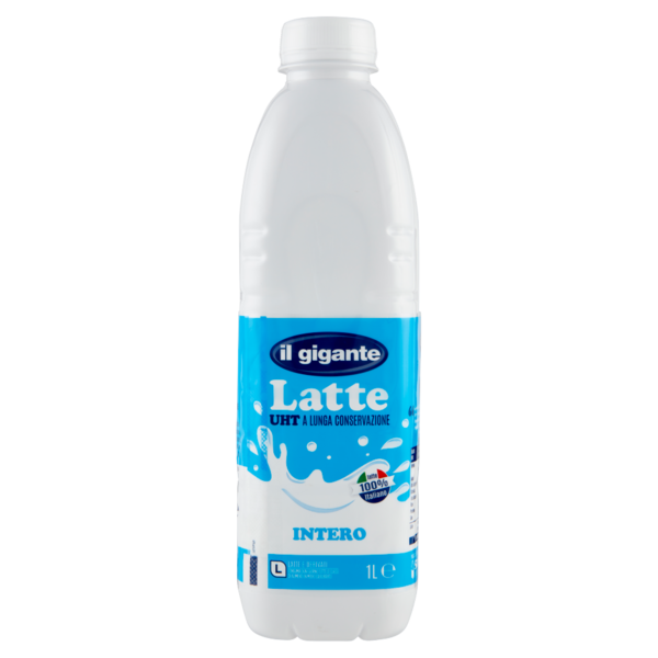 IL GIGANTE Latte UHT a Lunga Conservazione Intero 1 L