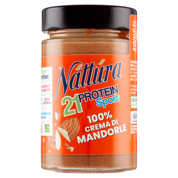 Náttúra 21 Protein Sport 100% Crema di Mandorle 180 g