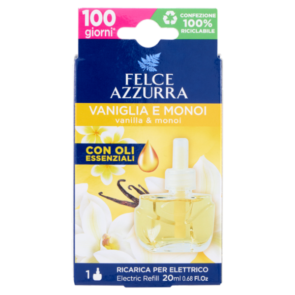 Felce Azzurra Aria di Casa Ricarica per Elettrico vaniglia e monoi 20 ml
