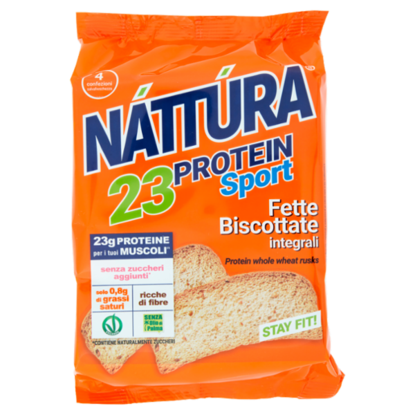 Náttúra 23 Protein Sport Fette Biscottate Integrali 120 g