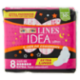 Lines Idea ultra Extra - flussi abbondanti con ali 8 pz
