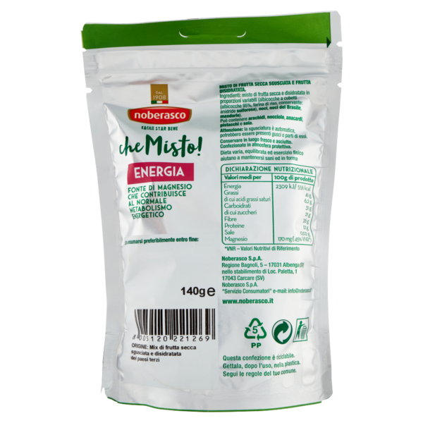 noberasco che Misto! Energia 140 g