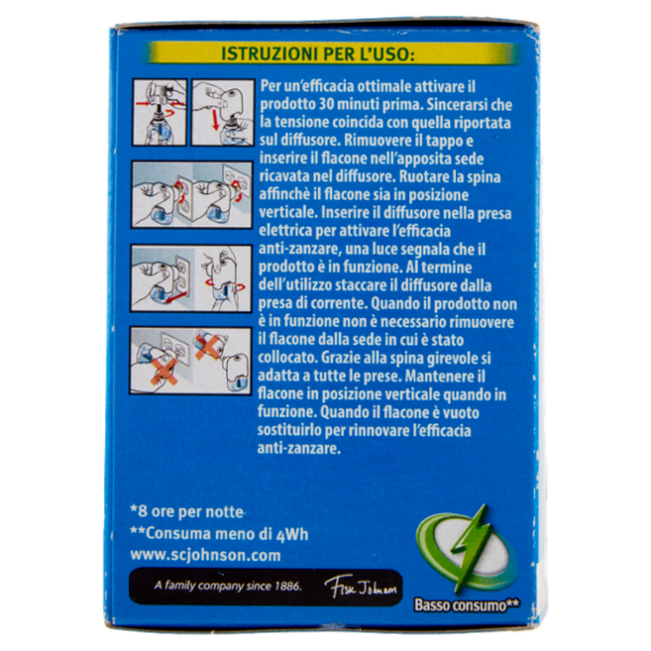 Raid Liquido Zanzare Tigre e Comuni 1 Diffusore + 1 Ricarica 21 ml