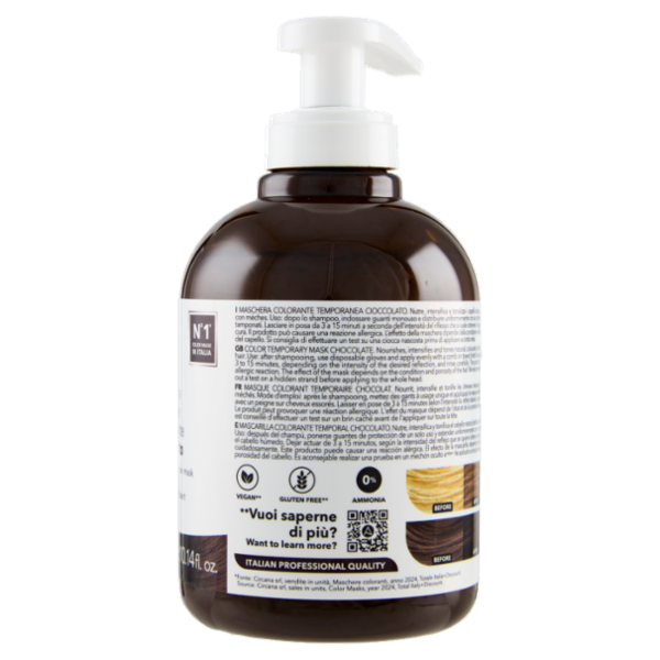 S.O.S. Color & Go Maschera Colorante Cioccolato 300 ml