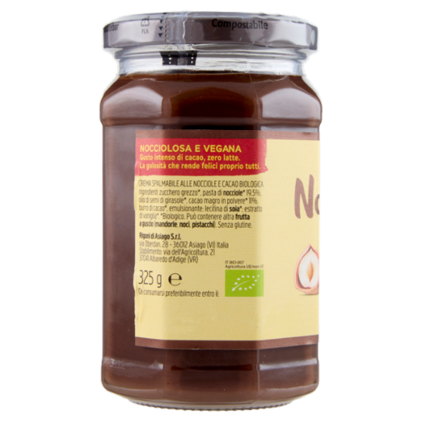 Rigoni di Asiago Nocciolata la Dark Senza Latte 325 g