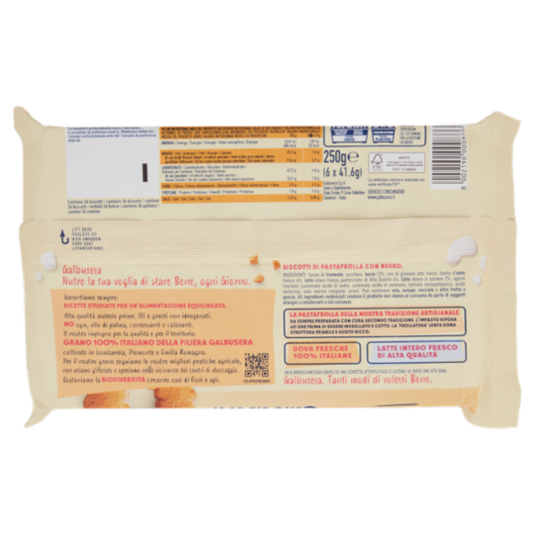 Galbusera Ottocento 6 x 41,6 g