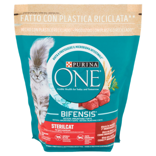 PURINA ONE Sterilcat Ricco in Manzo 800 g