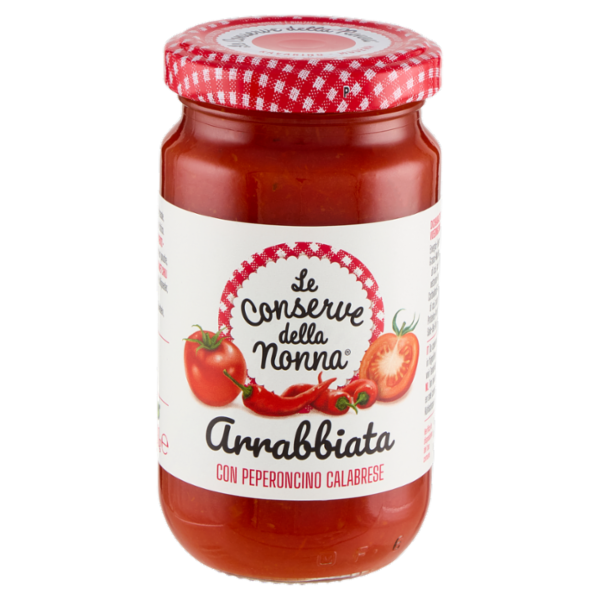 Le Conserve della Nonna Sugo all'Arrabbiata con peperoncino calabrese 190 g