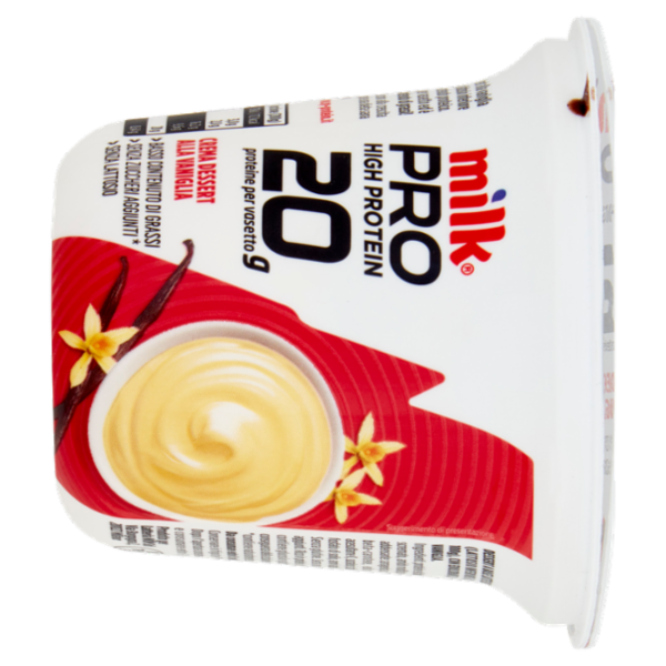 Milk Pro High Protein 20g Crema Dessert alla Vaniglia 200 g