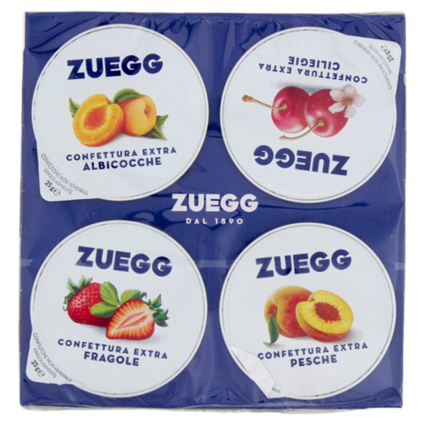 Zuegg I frutteti di Oswald Zuegg Albicocche, Ciliegie, Fragole, Pesche 4 x 25 g