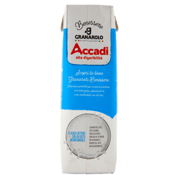 Accadì Benessere Senza Lattosio 1% di Grassi 1 L