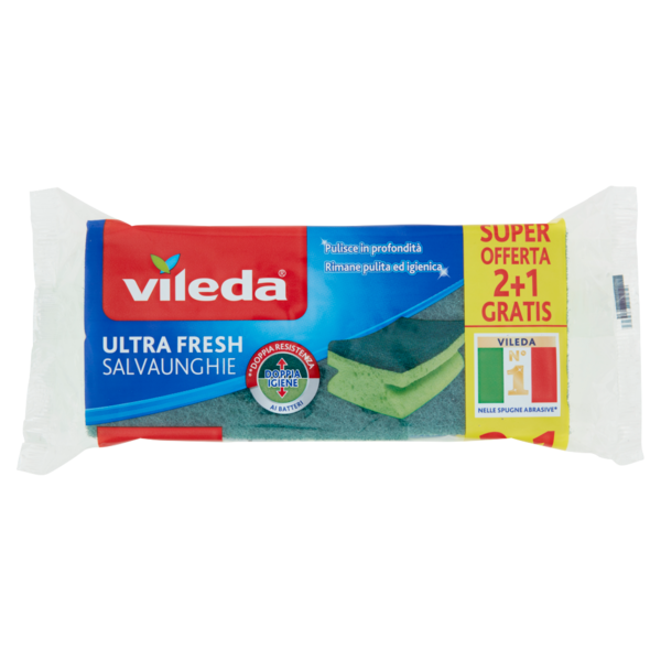 Vileda Ultra Fresh Salvaunghie 2+1 pz